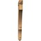 Ekena Millwork Balboa Arts & Crafts Smooth Bracket, Western Red Cedar, 3 1/2"W x 42"D x 42"H BKT04X42X42BOA03SWR - alternate 4